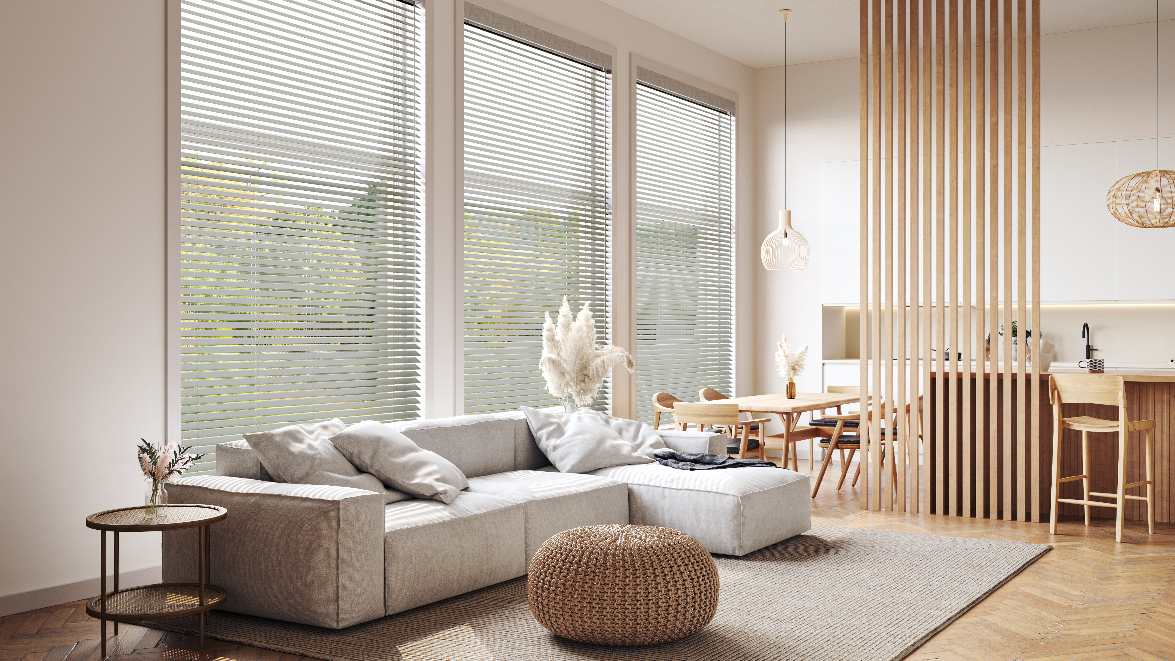 Faux Wood Sliders