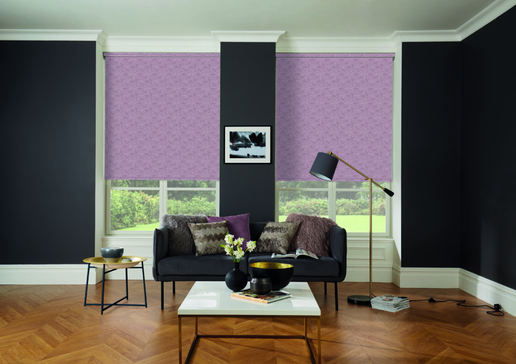 Roller Boleyn Garnet Satin