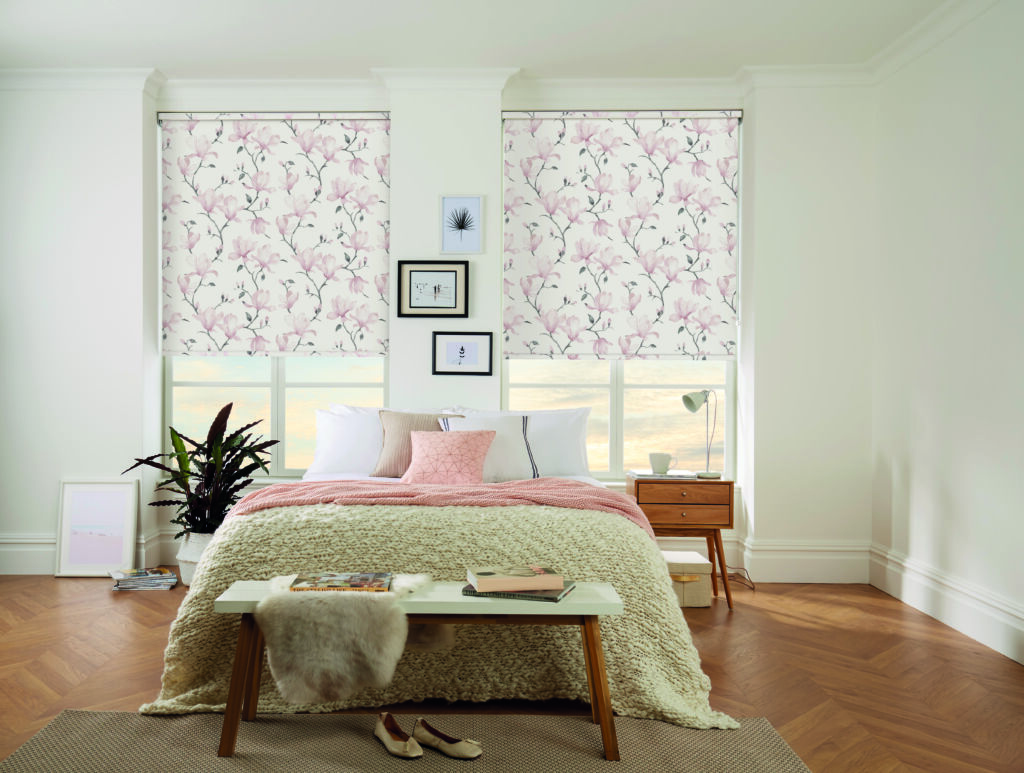 Roller Magnolia Rosa